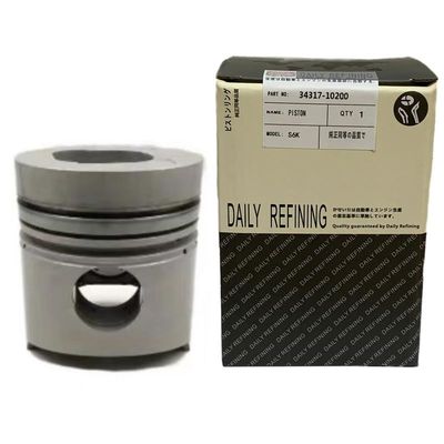 6BB1 parte per la raffinazione quotidiana del pistone 1-12111745-0 del motore diesel di Isuz