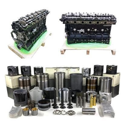 Kit di revisione SA12V140 6D140, kit di revisione per parti Komatsu, canne cilindri, pistoni, kit guarnizioni, fasce elastiche, marca DAILY REFINING