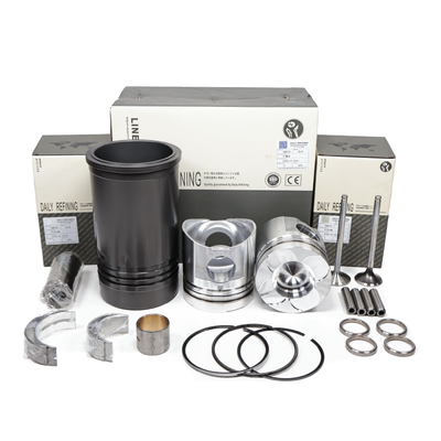 Kit di revisione D65 D65 PC400-3 PC400-5 S6D125-1 kit di revisione Per pezzi Komatsu canne cilindri pistoni Kit guarnizioni anello pistone 6150-31-2112